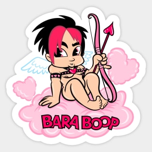 Bara Boopid Sticker